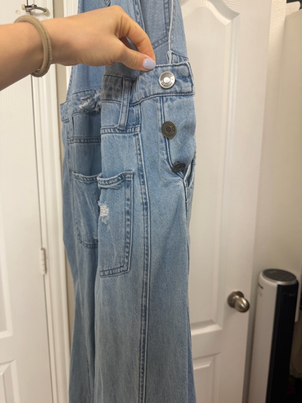 Show Me Your MuMu San Francisco Denim Overalls Sz SMALL - Picture 2 of 4